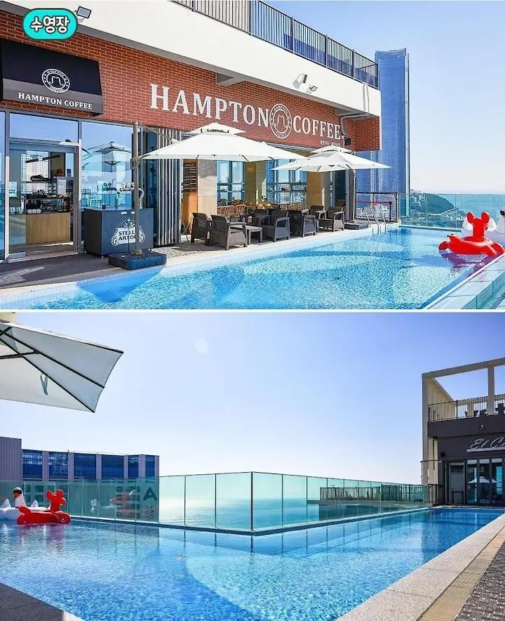 해운대호텔 Haeundae Beach Haeundae Hotel 해변가 Haeundae Subway Station Busan
