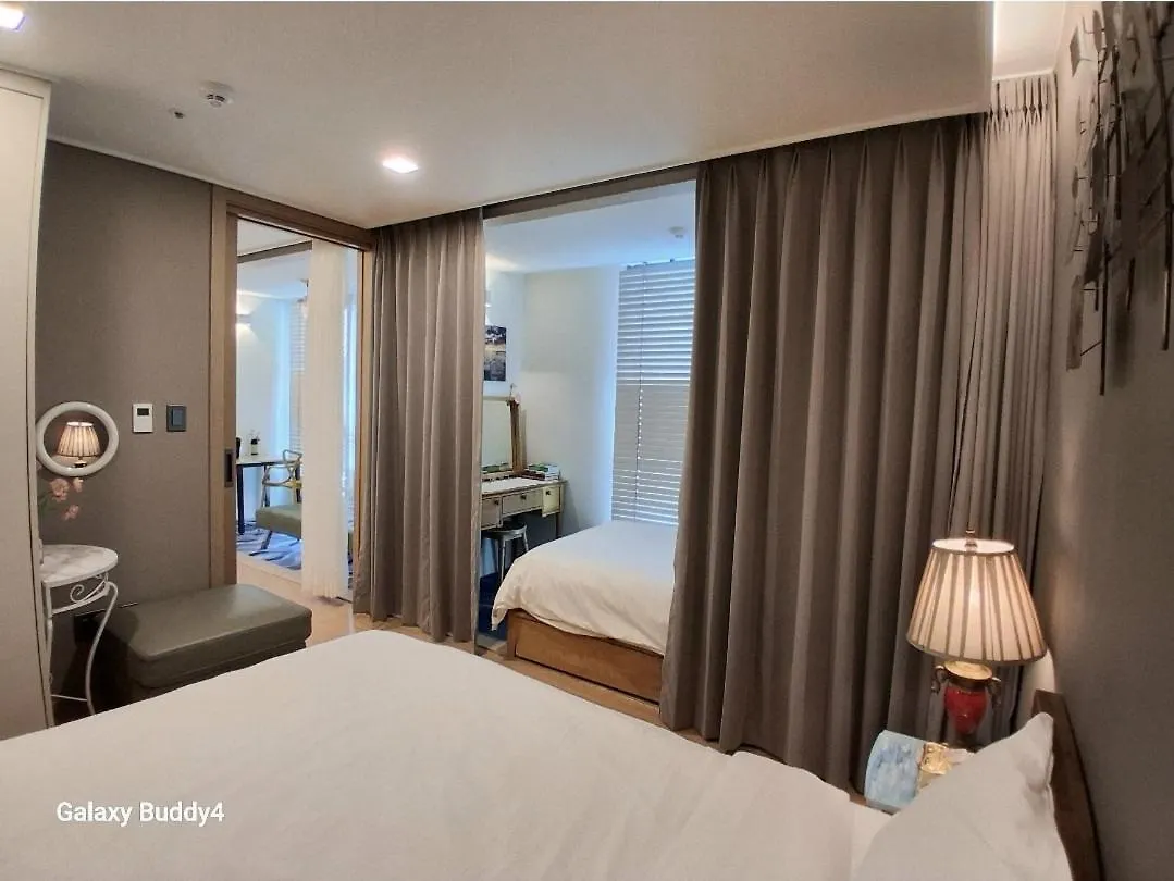Appartement 해운대호텔 Haeundae Beach Haeundae Hotel 해변가 Haeundae Subway Station Busan Zuid-Korea